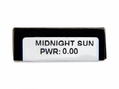 CRAZY LENS - Midnight Sun - без диоптрий (2 однодневных цветных линз)