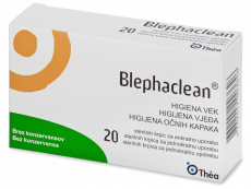 Стерильные салфетки Blephaclean для гигиены век 20 штук 
