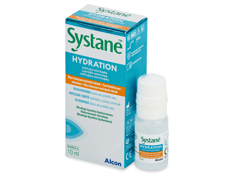 Глазные капли Systane Hydration без консервантов 10 мл 
