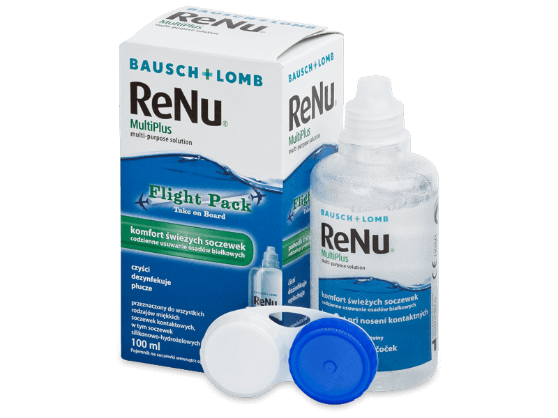 Раствор ReNu MultiPlus Flight Pack 100 мл 