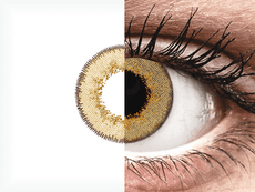 TopVue Daily Color - Brown - с диоптриями (2 однодневных цветных линз)