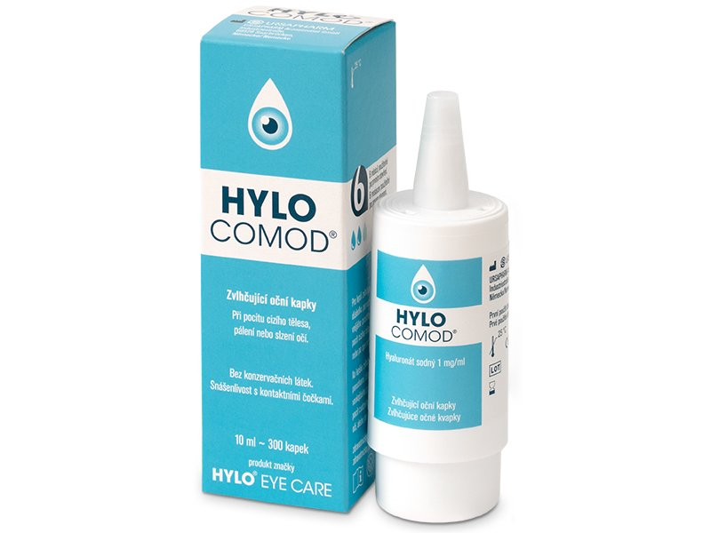 HYLO-COMOD Глазные капли 10 мл 