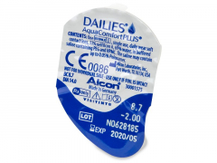 Dailies AquaComfort Plus (90 линз)