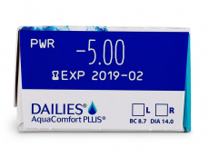 Dailies AquaComfort Plus (30 линз)