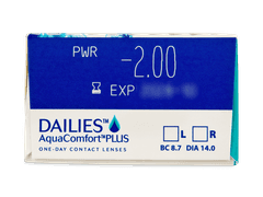 Dailies AquaComfort Plus (30 линз)