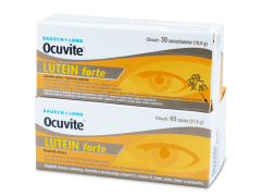 Ocuvite Lutein forte (60 таблеток + 30 БЕСПЛАТНО)