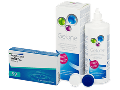 SofLens 59 (6 линз) + Раствор Gelone 360 мл