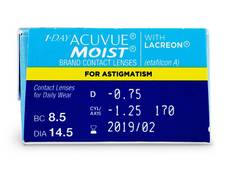 1 Day Acuvue Moist for Astigmatism (30 линз)