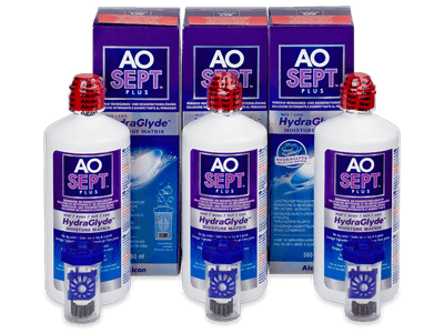 AO SEPT PLUS HydraGlyde Раствор 3 x 360 мл
