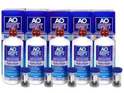 AO SEPT PLUS HydraGlyde Раствор 5x 360 мл